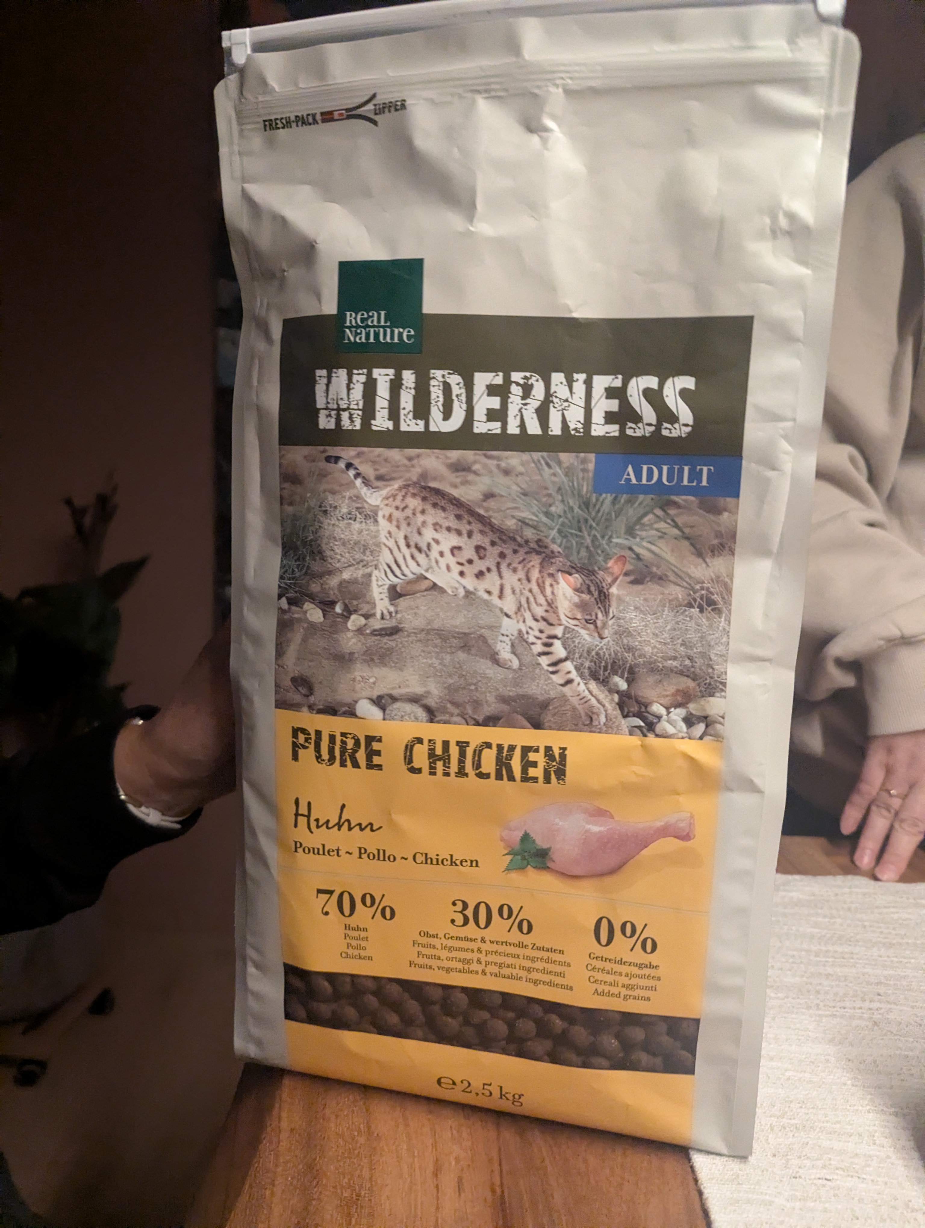 Wilderness Trockenfutter pure chicken 2.5kg