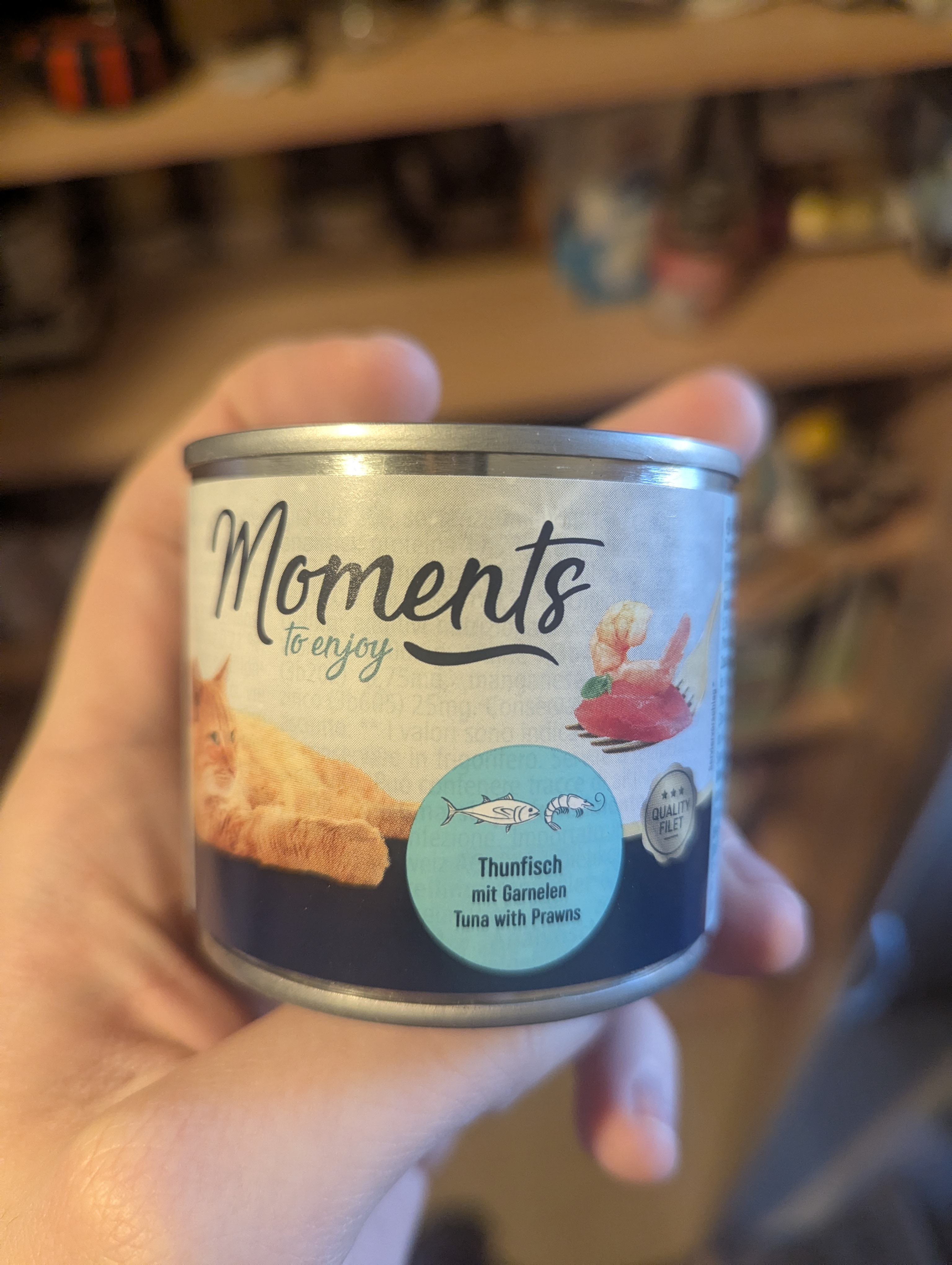 Moments Thunfisch mit Garnelen 140g